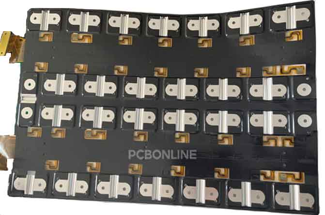 flex PCBA cell contact system