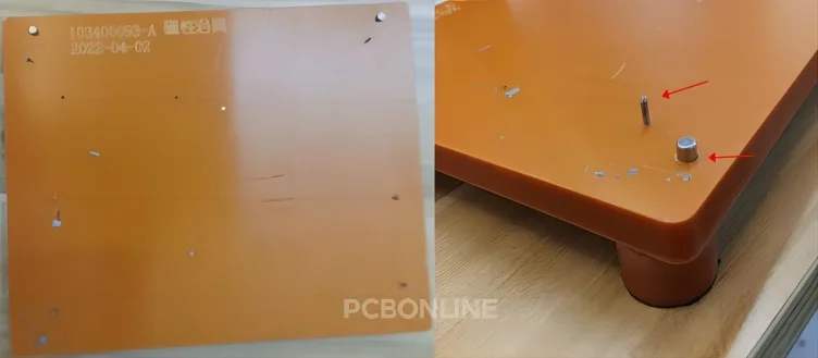 base for flex circuit assembly