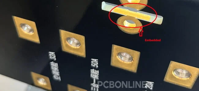 embedded hybrid lamination copper core PCB
